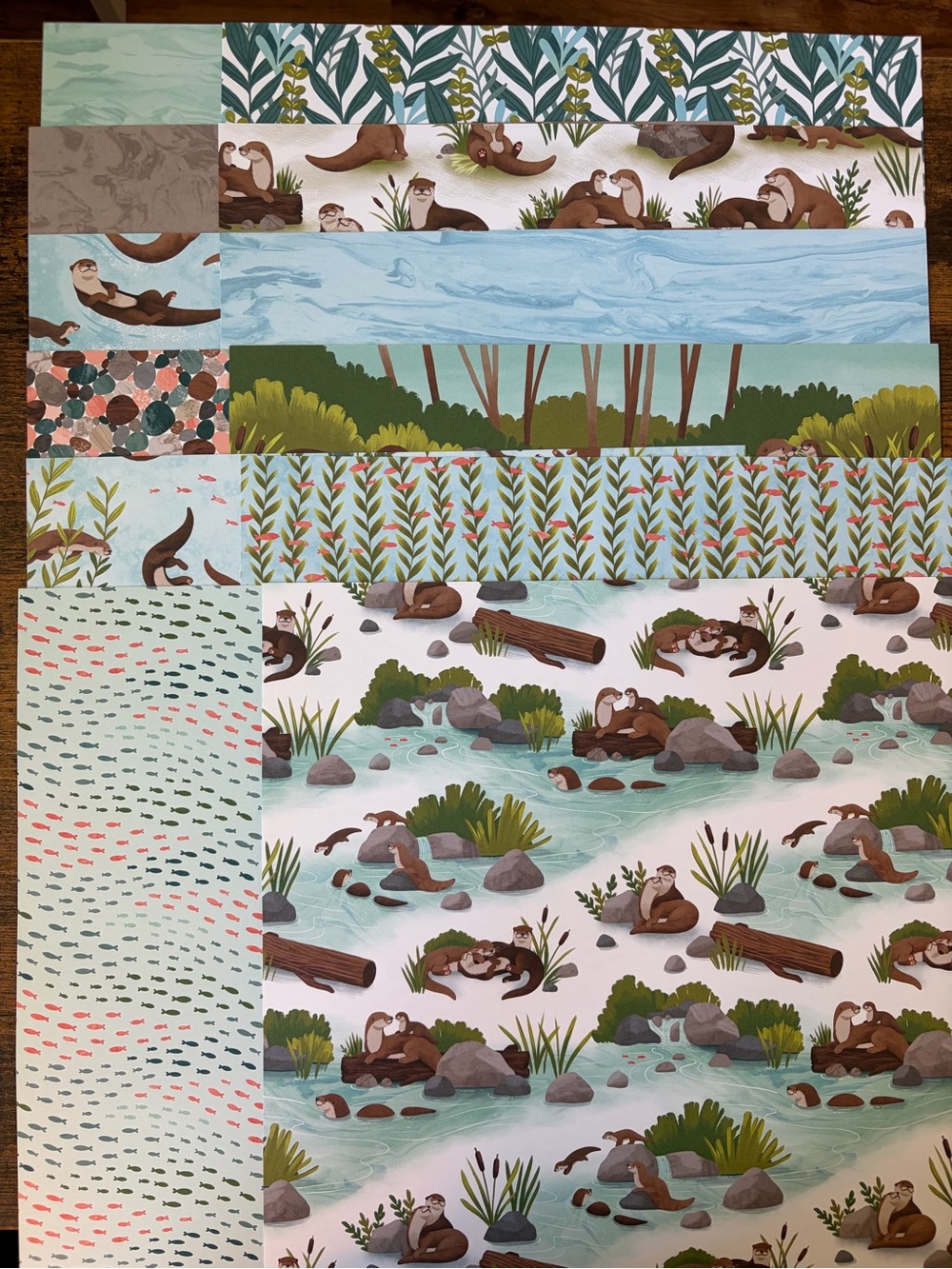 Stampin’ Up! Otterly Adorable dsp - retired